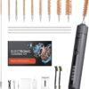 lectric Gun Cleaning Kit, Universal Gun Brushes for Handgun Shotgun Pistol Rifle